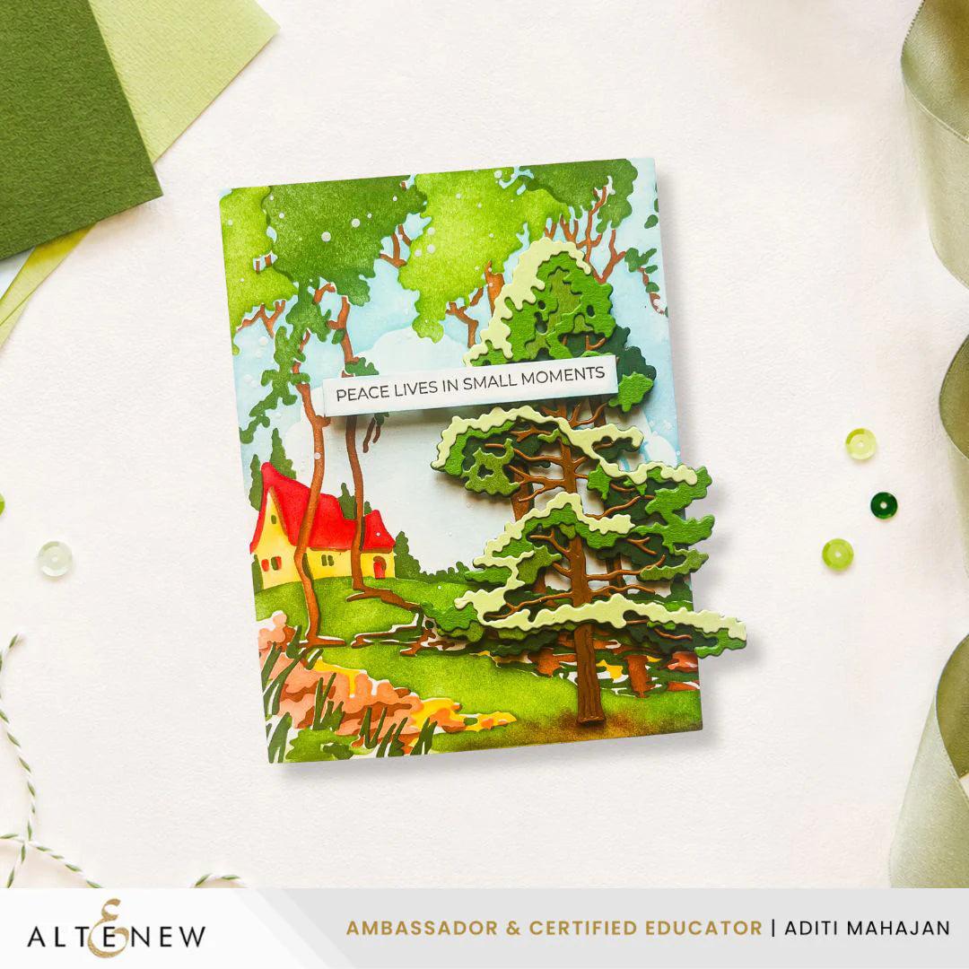 Altenew - Stencils - Stencil Art: Where Nature Meets Home-ScrapbookPal