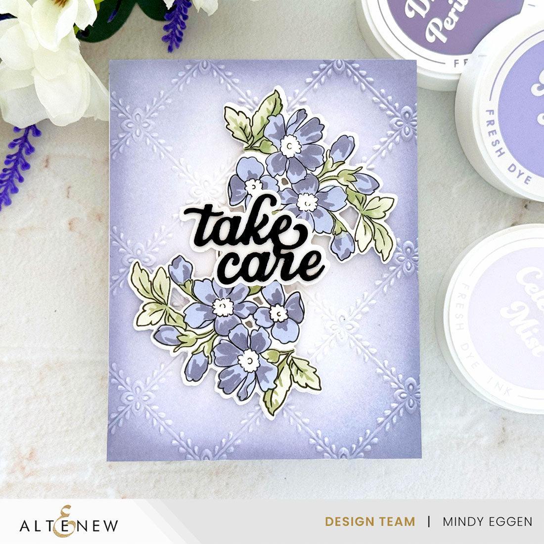 Altenew - Stencils - Sweet Spray-ScrapbookPal