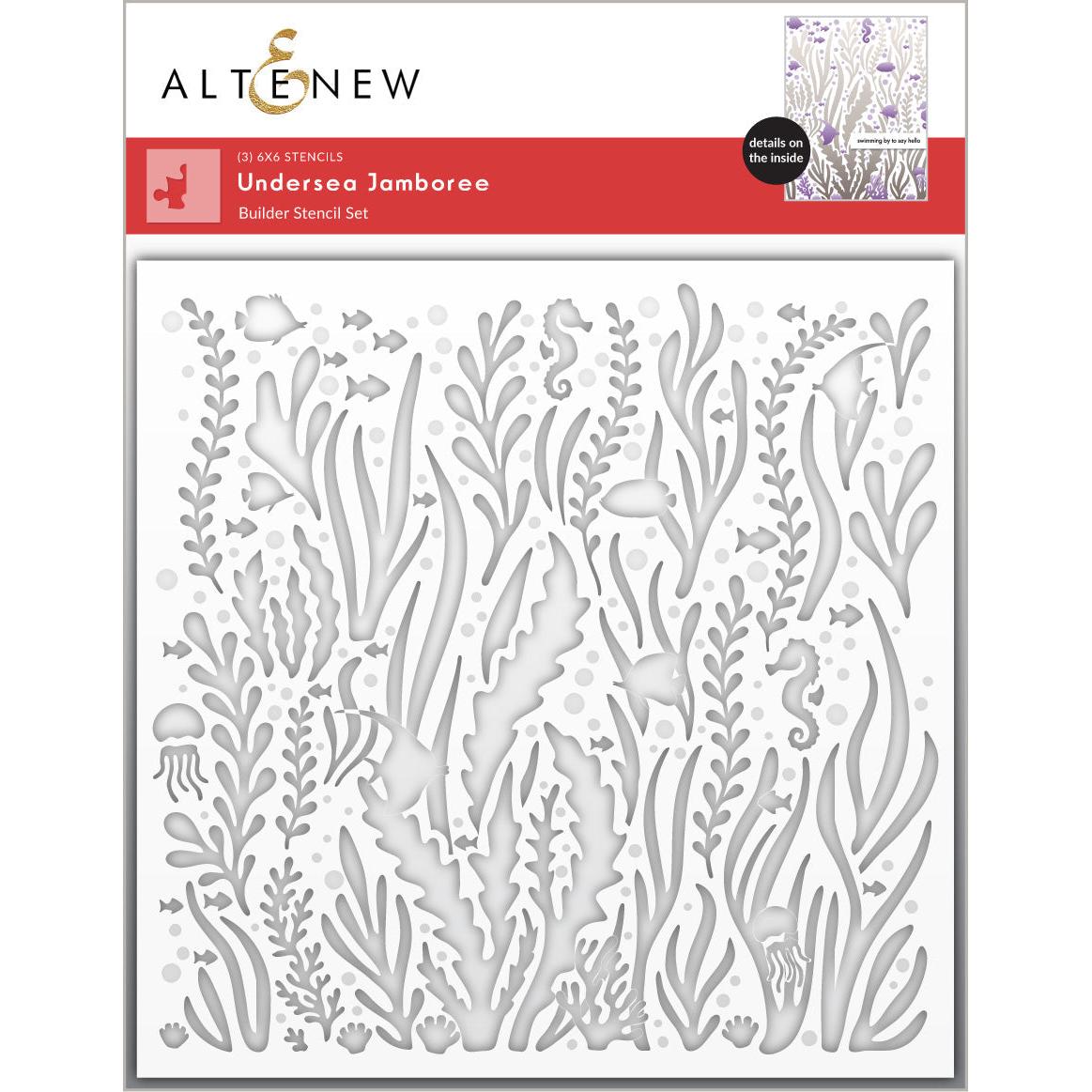 Altenew - Stencils - Undersea Jamboree-ScrapbookPal