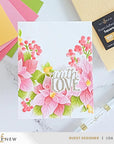 Altenew - Stencils - Winterberry Poinsettias-ScrapbookPal