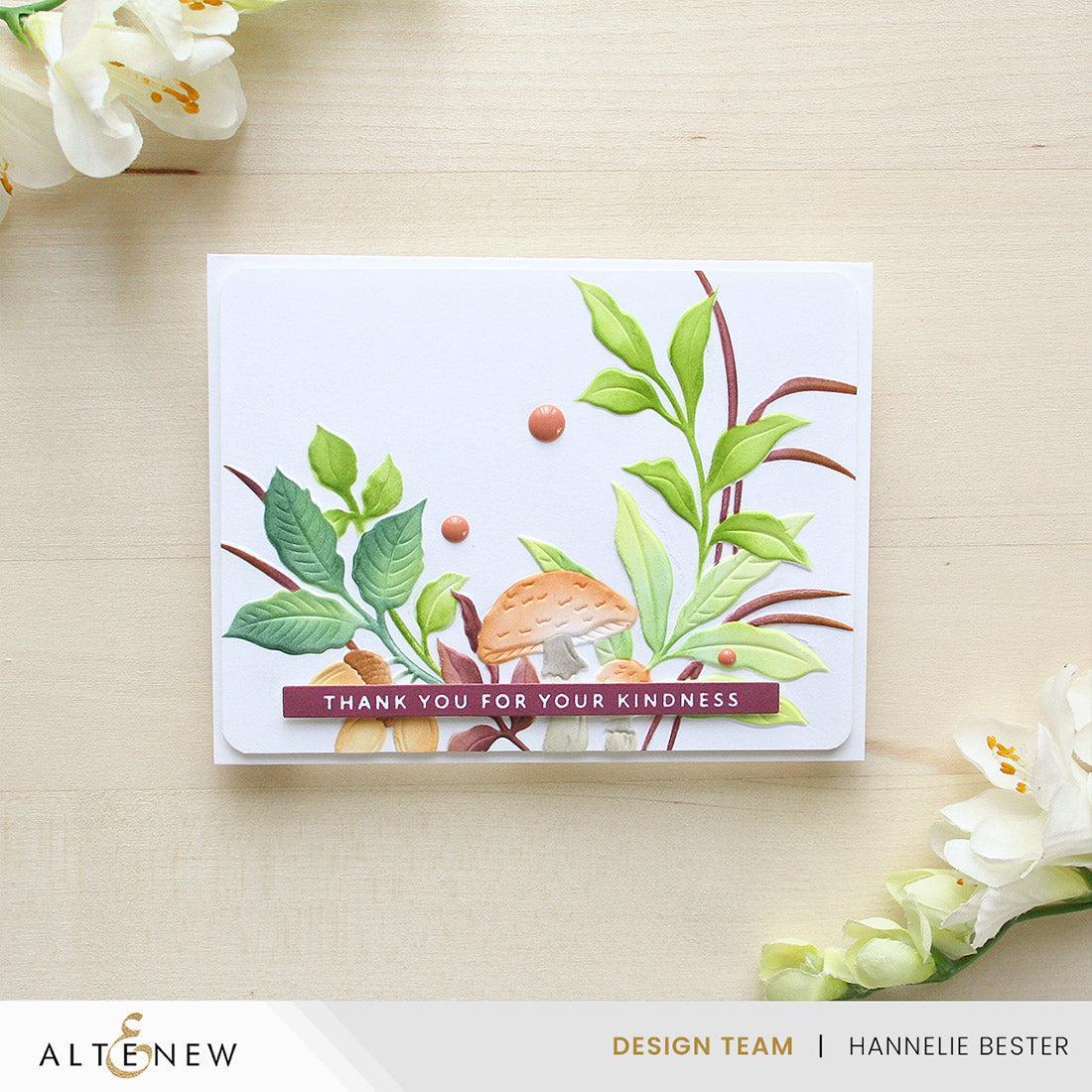 Altenew - 3D Embossing Folder - Woodland Path-ScrapbookPal