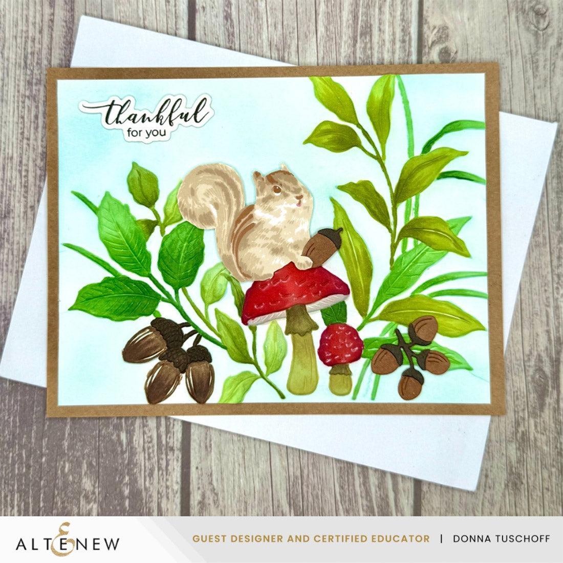 Altenew - 3D Embossing Folder - Woodland Path-ScrapbookPal