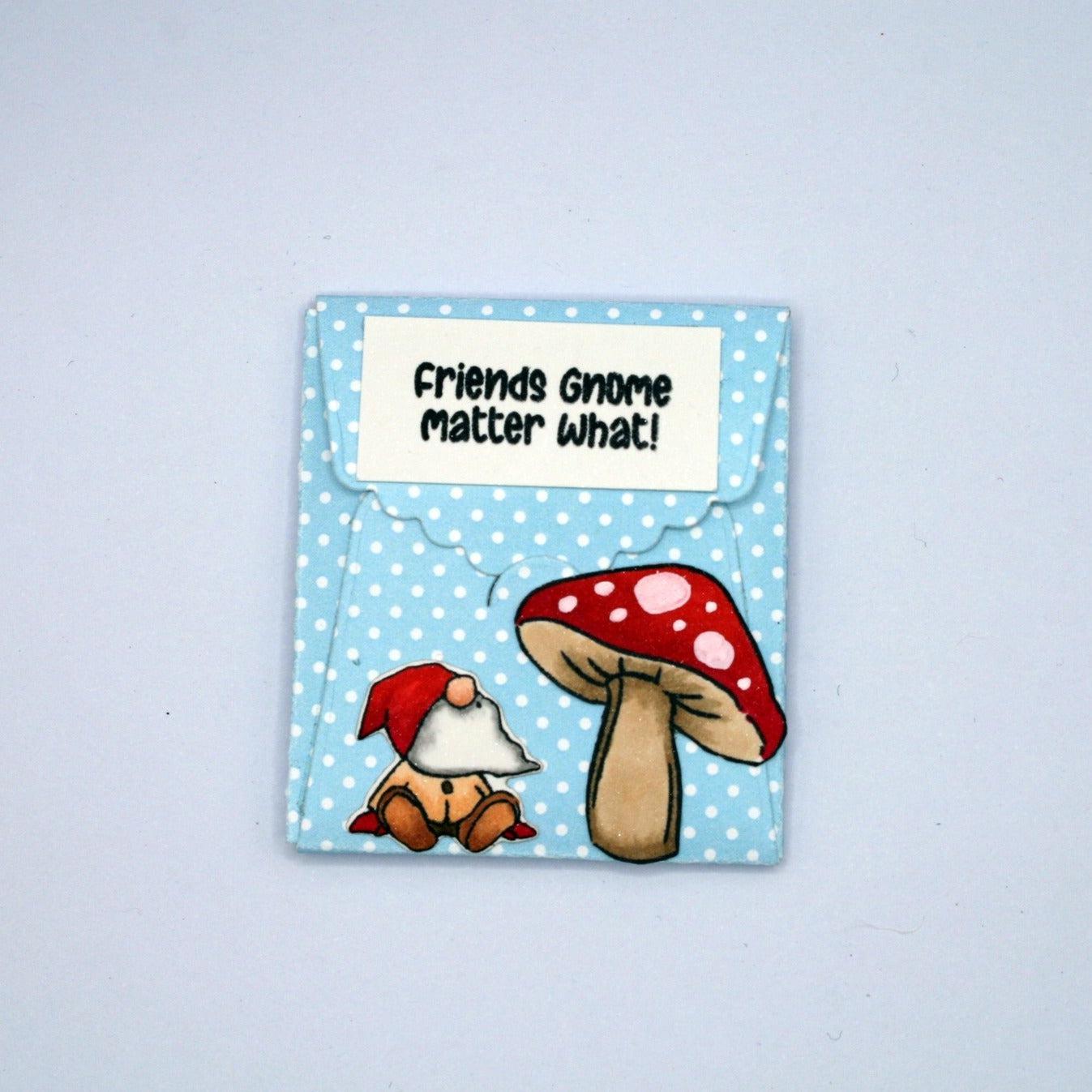 Art Impressions - Stamp & Die Set - Matchbook Gnome Home-ScrapbookPal