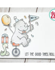 Avery Elle - Clear Stamps - Unicycle-ScrapbookPal