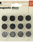 BasicGrey - Magnetic Discs - Large, 12 pk-ScrapbookPal