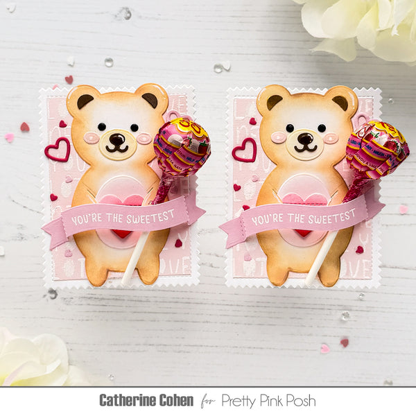 Pretty Pink Posh - Dies - Bear Holder