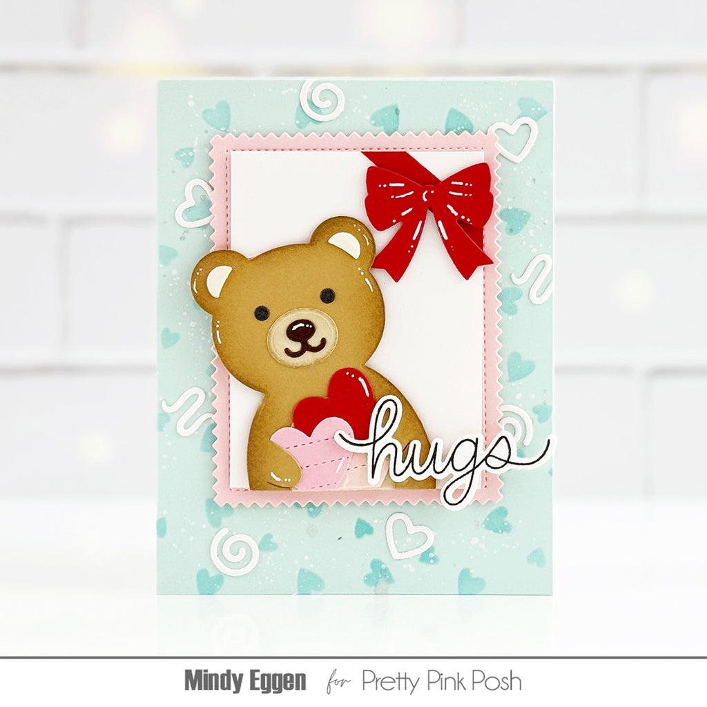 Pretty Pink Posh - Dies - Bear Holder