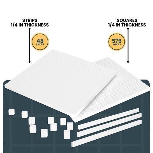 Bearly Art - Cubies Foam Adhesive - The Polar Collection-ScrapbookPal