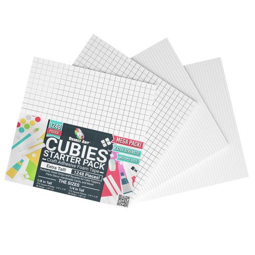 Bearly Art - Cubies Foam Adhesive - The Polar Collection-ScrapbookPal