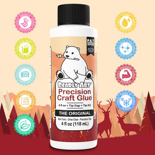 Bearly Art - Precision Craft Glue - The Original-ScrapbookPal