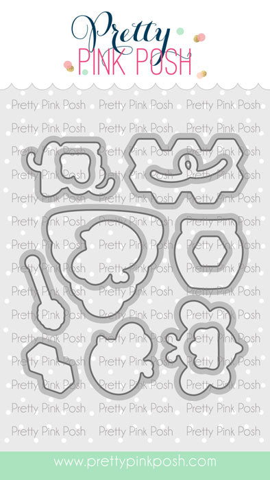 Pretty Pink Posh - Dies - Bee Additions