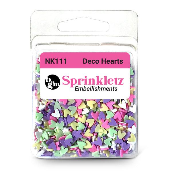 Buttons Galore and More - Sprinkletz - Deco Hearts-ScrapbookPal