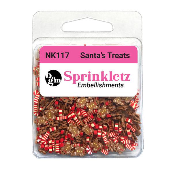 Buttons Galore and More - Sprinkletz - Santa's Treats-ScrapbookPal