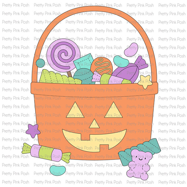 Pretty Pink Posh - Dies - Candy Bucket