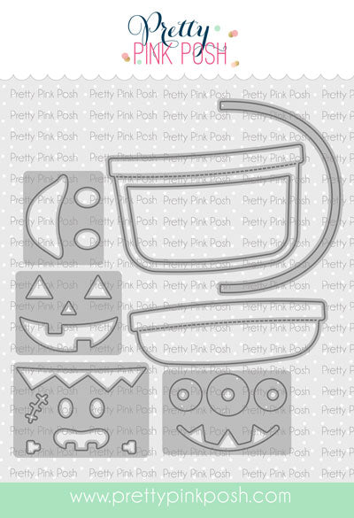 Pretty Pink Posh - Dies - Candy Bucket