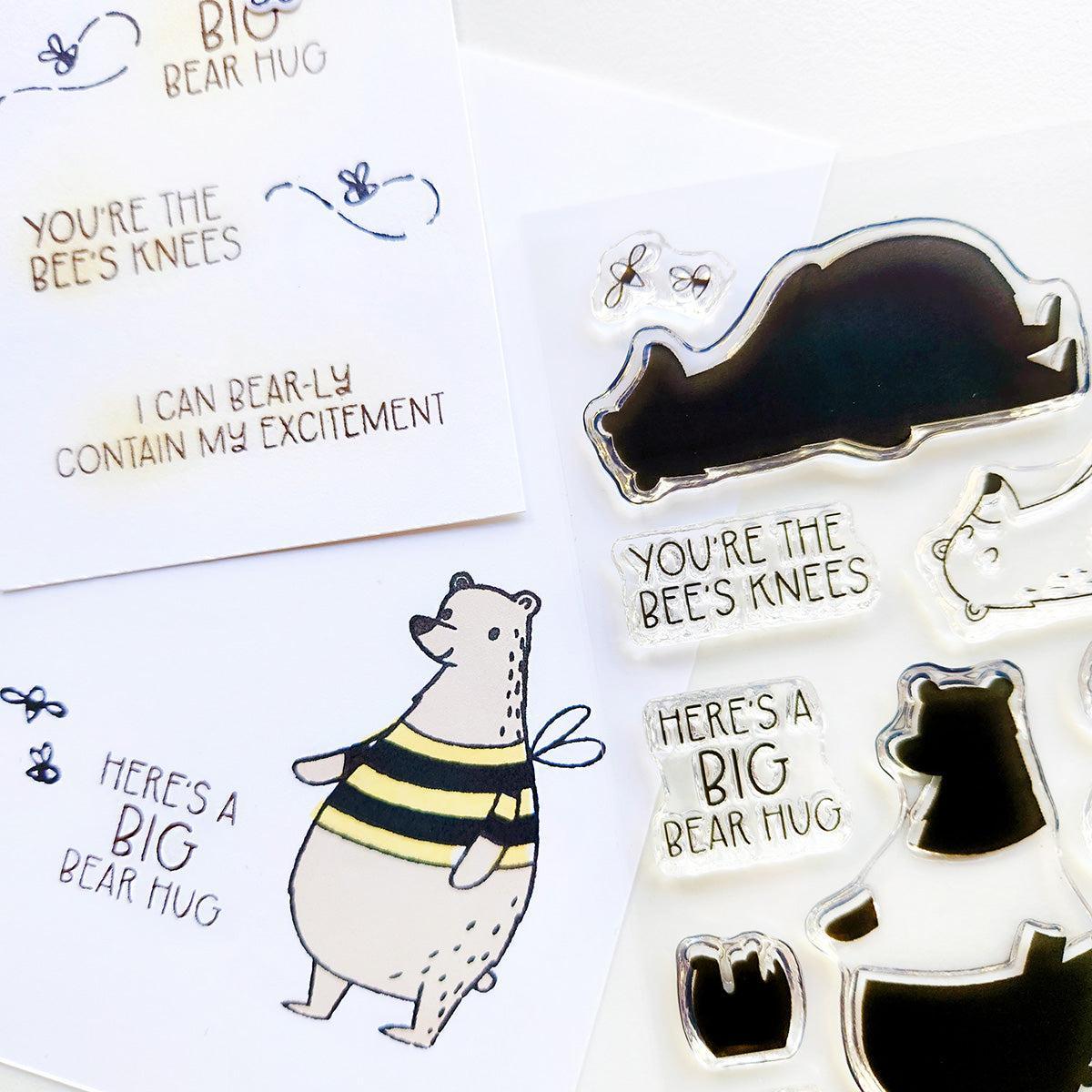Catherine Pooler Designs - Clear Stamps - Bear Hugs-ScrapbookPal
