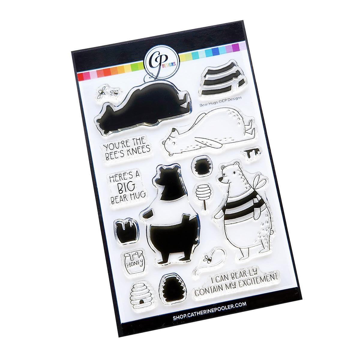 Catherine Pooler Designs - Clear Stamps - Bear Hugs-ScrapbookPal