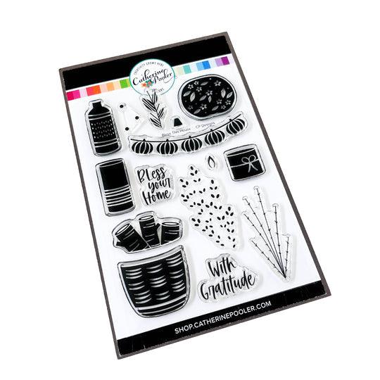 Catherine Pooler Designs - Clear Stamps - Bless This House-ScrapbookPal