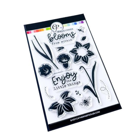 Catherine Pooler Designs - Clear Stamps - Daffodil Blooms-ScrapbookPal