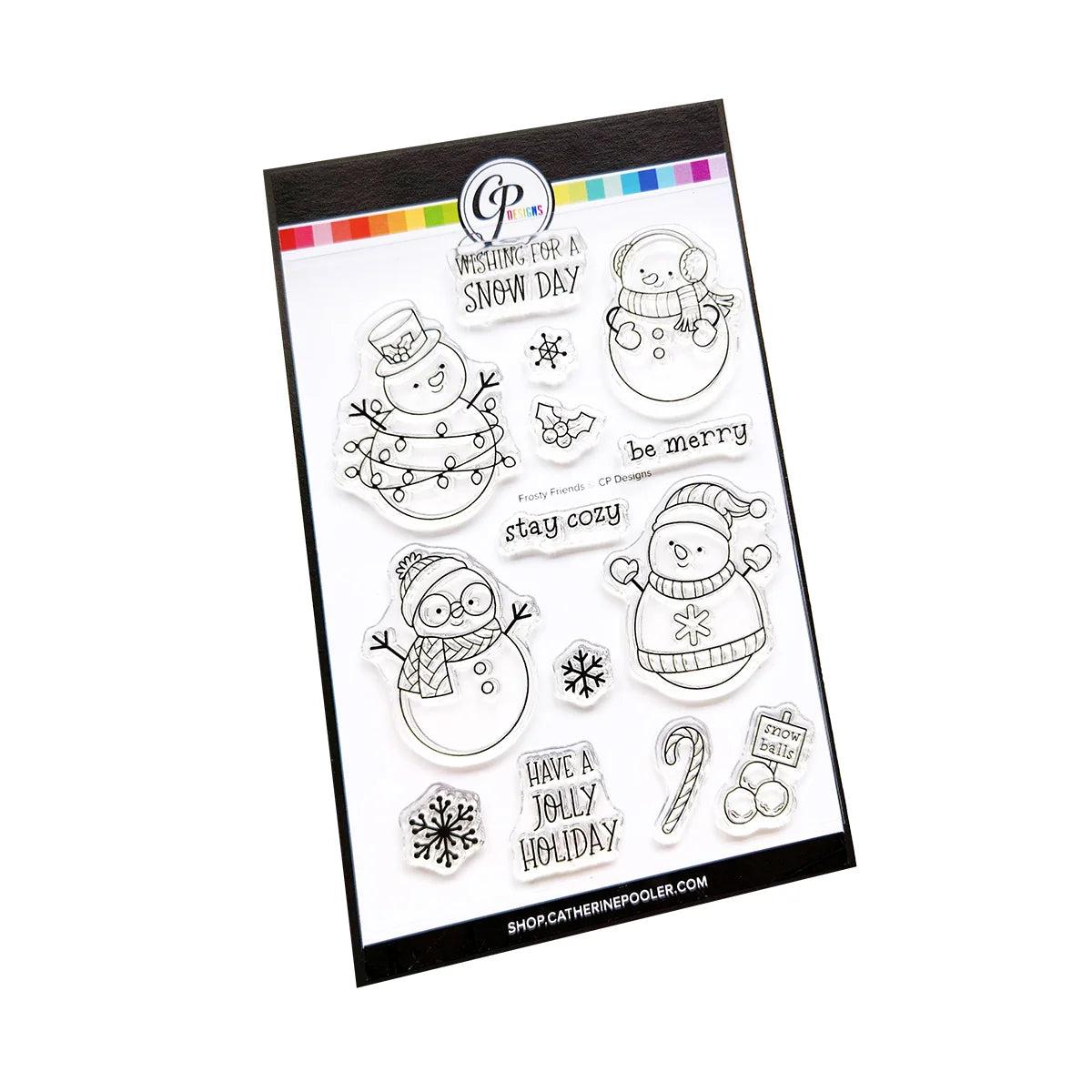 Catherine Pooler Designs - Clear Stamps - Frosty Friends-ScrapbookPal