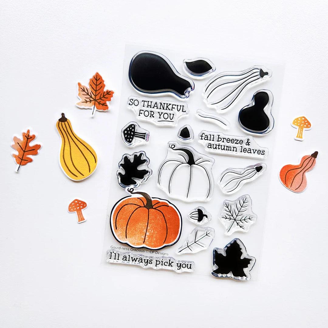 Catherine Pooler Designs - Clear Stamps - Gourd-ness Gracious-ScrapbookPal