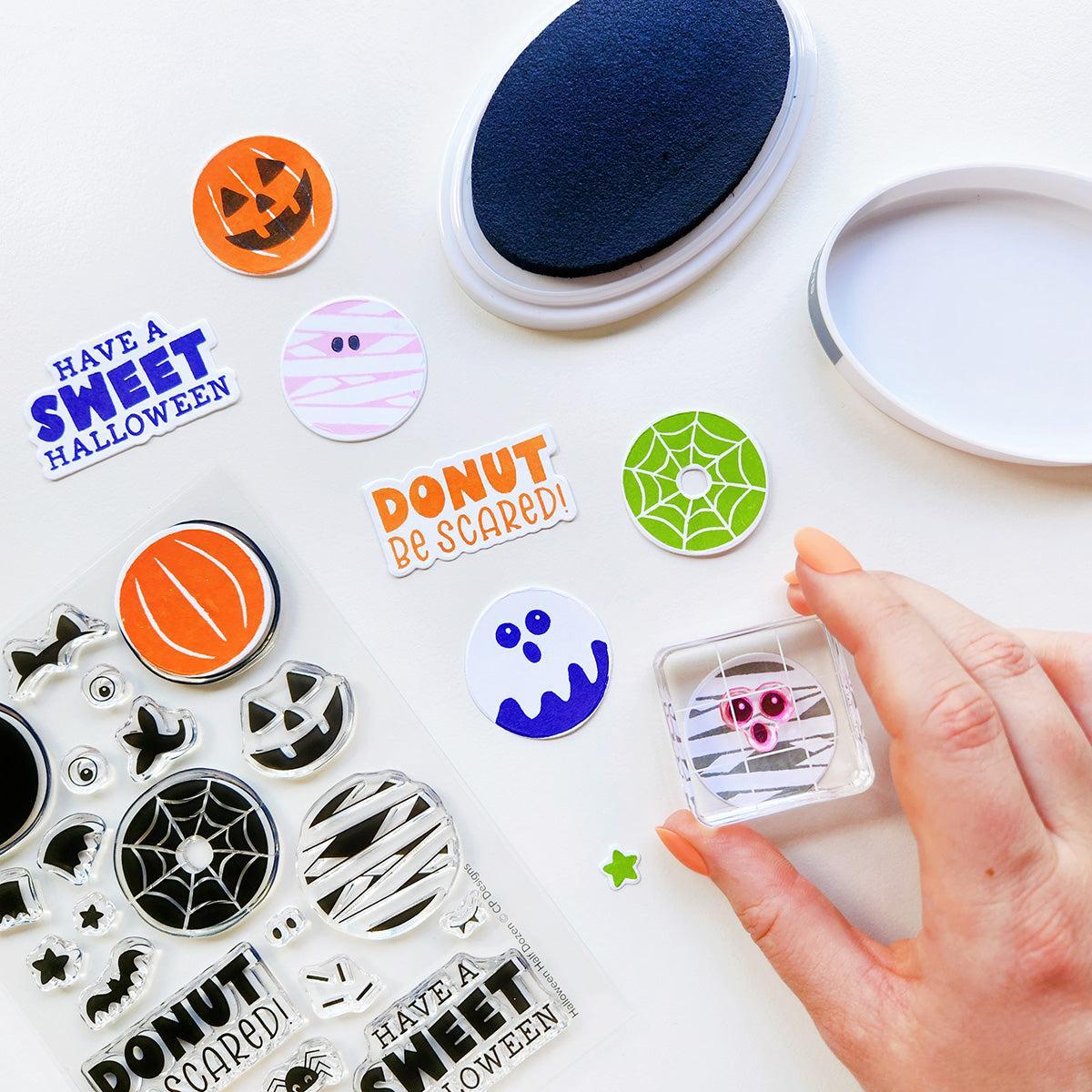 Catherine Pooler Designs - Clear Stamps - Halloween Half Dozen-ScrapbookPal