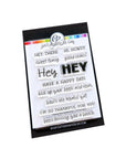 Catherine Pooler Designs - Clear Stamps - Happy Hey Sentiments-ScrapbookPal
