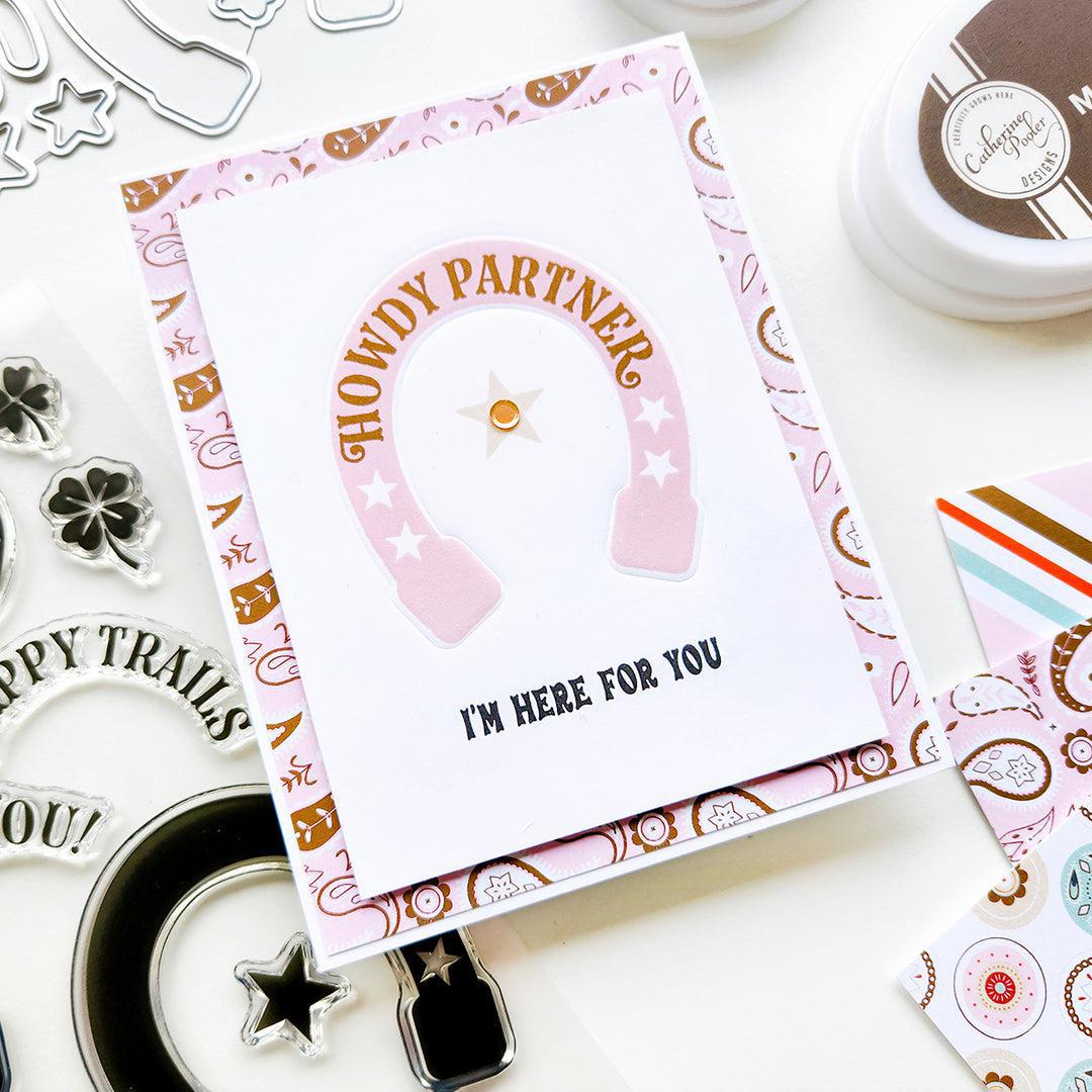 Catherine Pooler Designs - Clear Stamps - Happy Horseshoes-ScrapbookPal