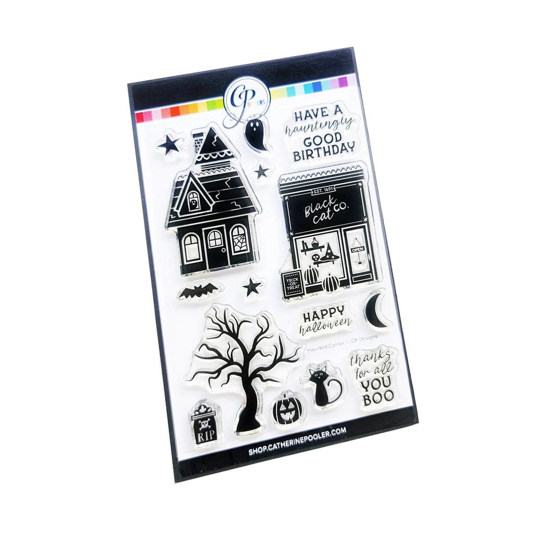 Catherine Pooler Designs - Clear Stamps - Haunted Corner-ScrapbookPal