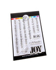 Catherine Pooler Designs - Clear Stamps - Holiday Joy Sentiments-ScrapbookPal