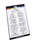 Catherine Pooler Designs - Clear Stamps - Inside Out Love You-ScrapbookPal