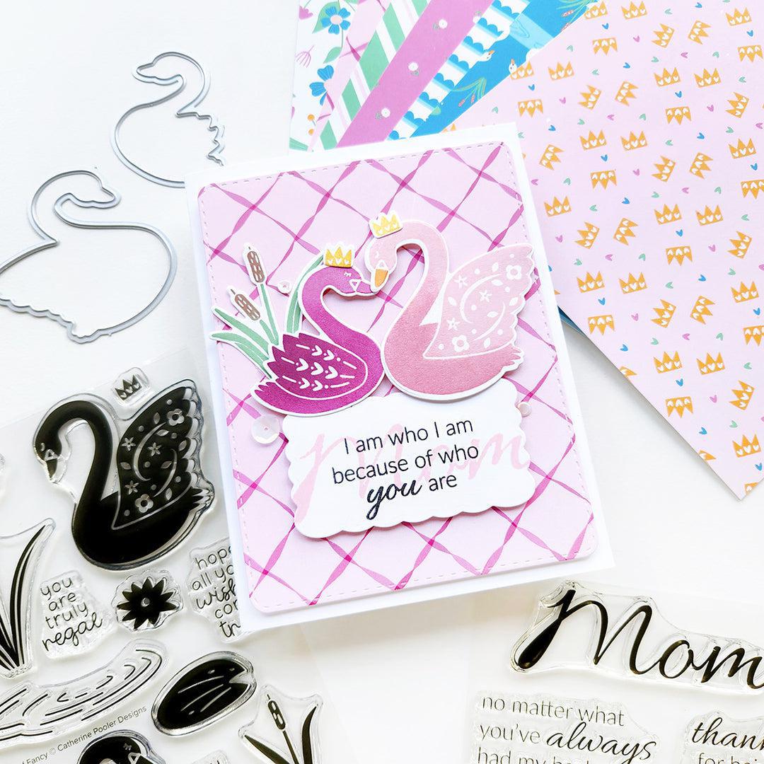 Catherine Pooler Designs - Clear Stamps - Inside Out for Mom Sentiments-ScrapbookPal