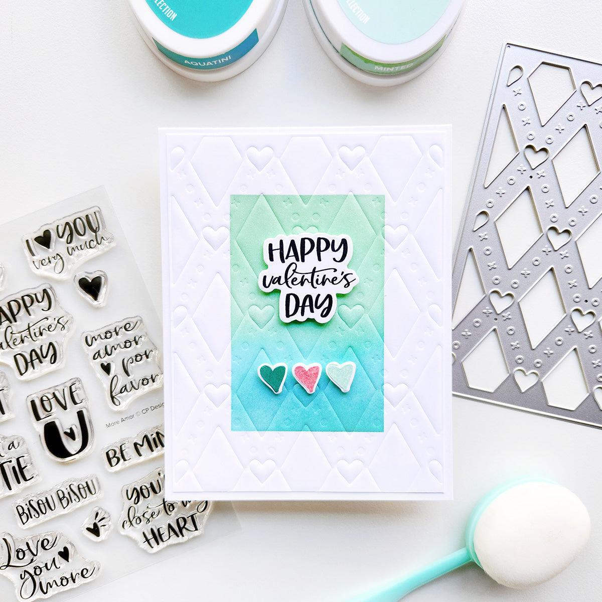 Catherine Pooler Designs - Dies - More Amor Sentiments-ScrapbookPal