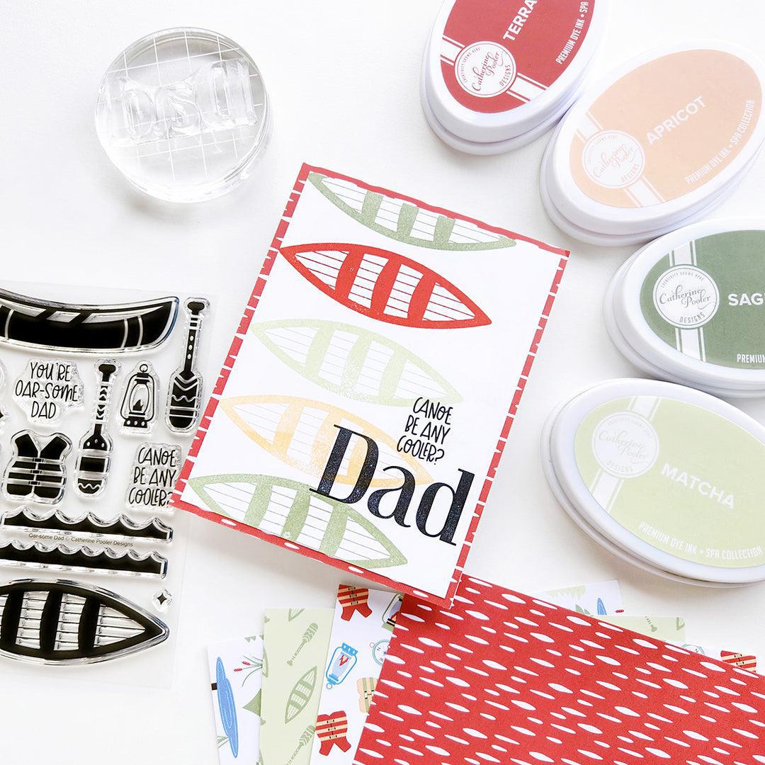 Catherine Pooler Designs - Clear Stamps - Oar-some Dad-ScrapbookPal