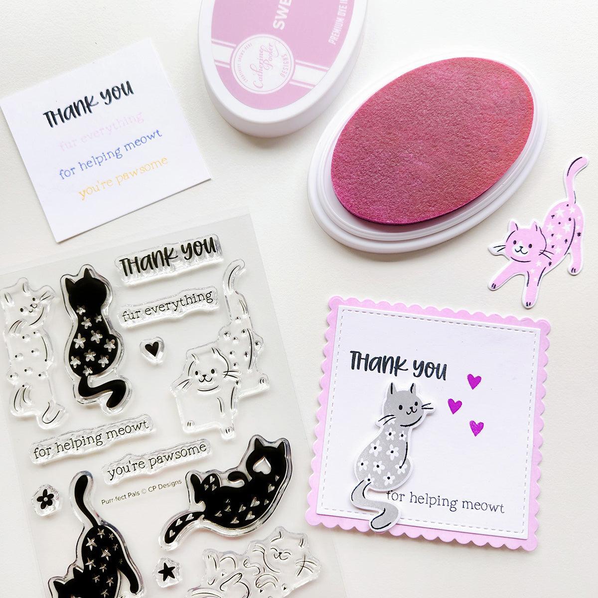 Catherine Pooler Designs - Clear Stamps - Purr-fect Pals-ScrapbookPal