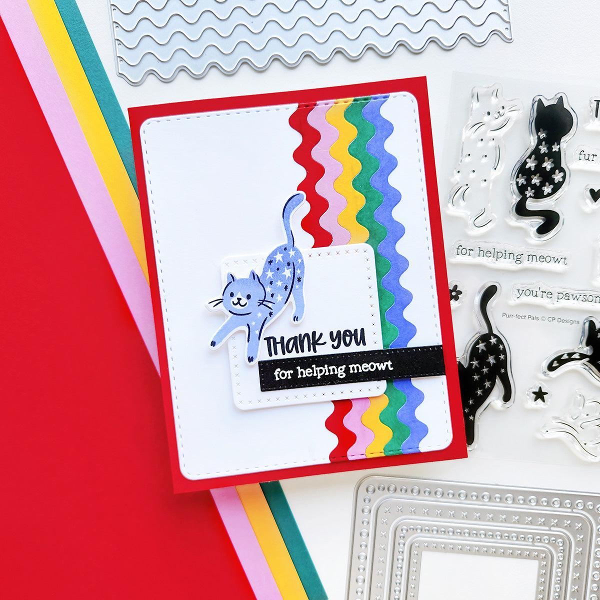 Catherine Pooler Designs - Clear Stamps - Purr-fect Pals-ScrapbookPal