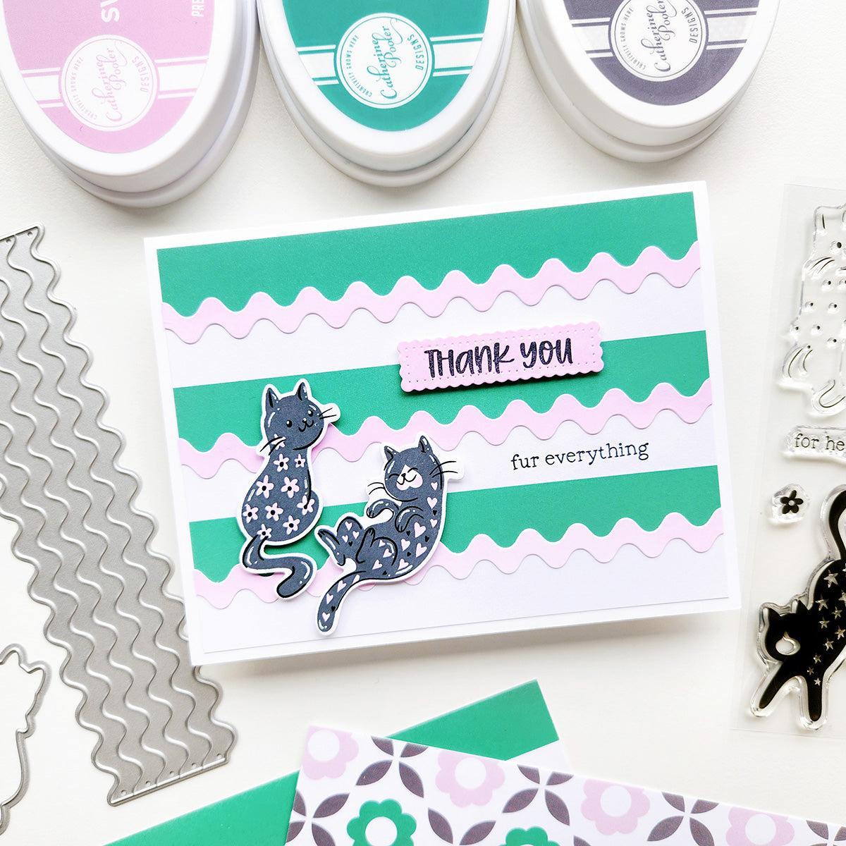 Catherine Pooler Designs - Clear Stamps - Purr-fect Pals-ScrapbookPal