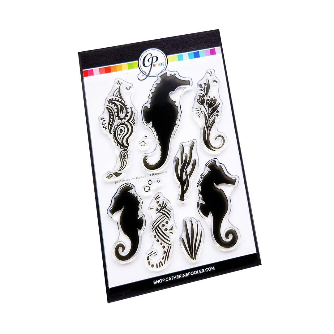 Catherine Pooler Designs - Clear Stamps - Seahorses on Parade-ScrapbookPal