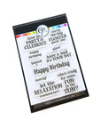 Catherine Pooler Designs - Clear Stamps - Sunny Birthday Sentiments-ScrapbookPal