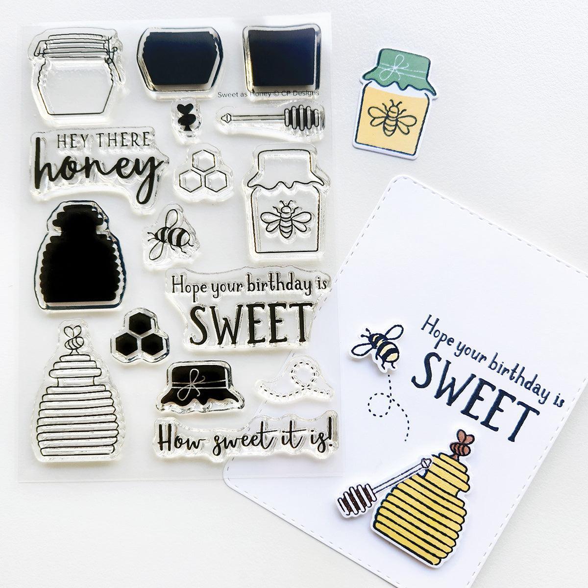 Catherine Pooler Designs - Clear Stamps - Sweet as Honey-ScrapbookPal