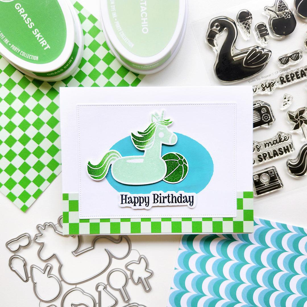 Catherine Pooler Designs - Dies - Swim Sip Repeat-ScrapbookPal