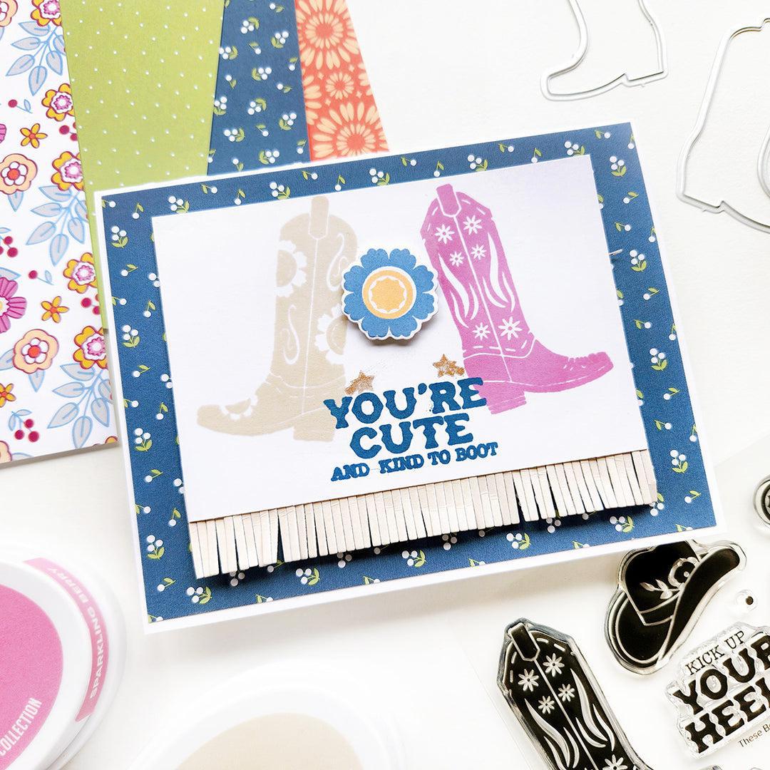 Catherine Pooler Designs - Clear Stamps - These Boots-ScrapbookPal