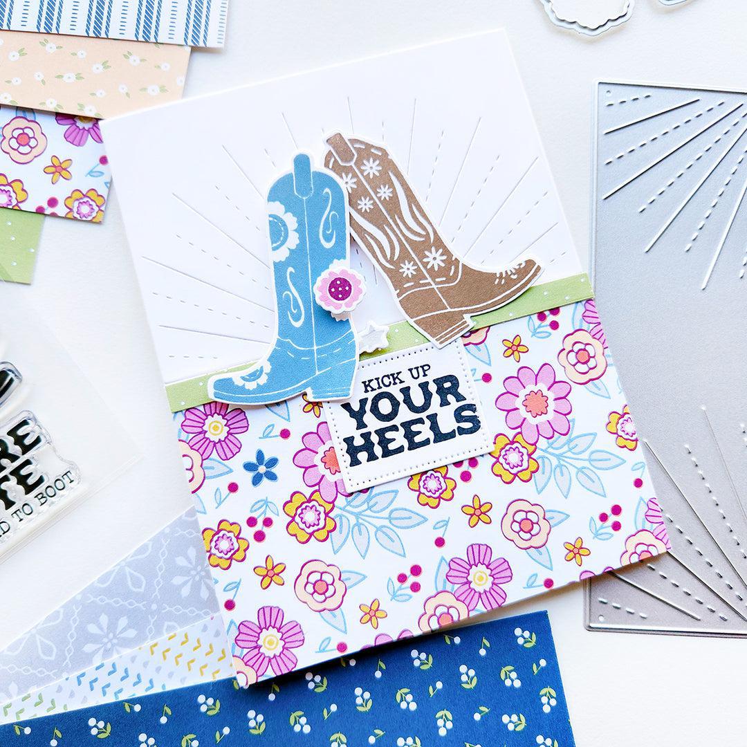 Catherine Pooler Designs - Clear Stamps - These Boots-ScrapbookPal