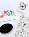Catherine Pooler Designs - Clear Stamps - With Love Floral-ScrapbookPal