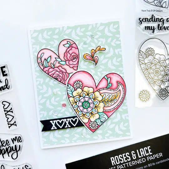 Catherine Pooler Designs - Clear Stamps - Yours Truly-ScrapbookPal