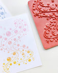 Catherine Pooler Designs - Cling Stamps - Blissful Bubbles Background-ScrapbookPal