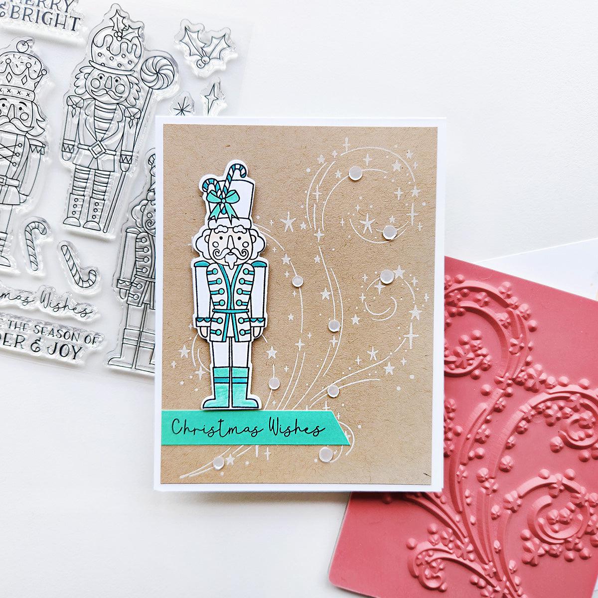 Catherine Pooler Designs - Cling Stamps - It's Magic Background-ScrapbookPal