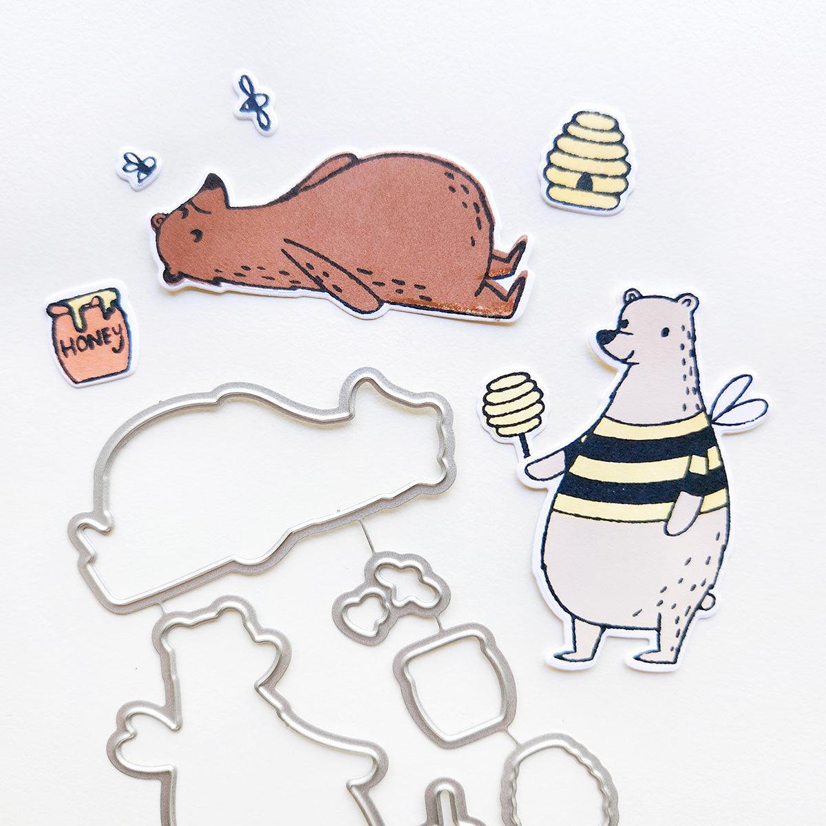 Catherine Pooler Designs - Dies - Bear Hugs-ScrapbookPal