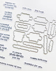Catherine Pooler Designs - Dies - Beautiful Seas Sentiments-ScrapbookPal