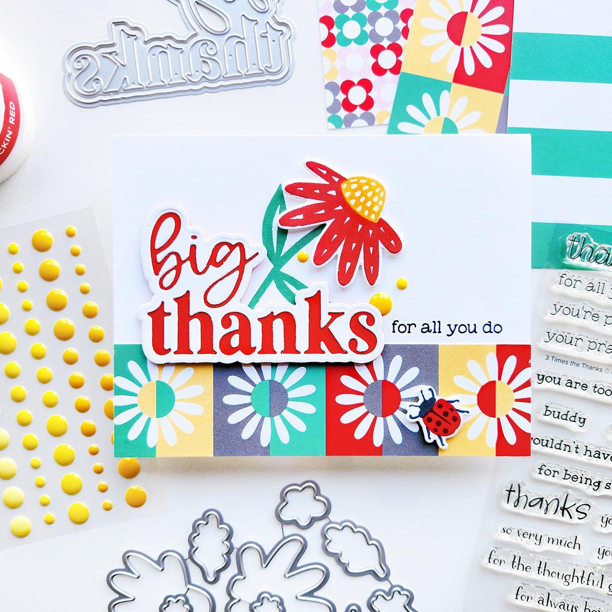 Catherine Pooler Designs - Dies - Big Thanks-ScrapbookPal
